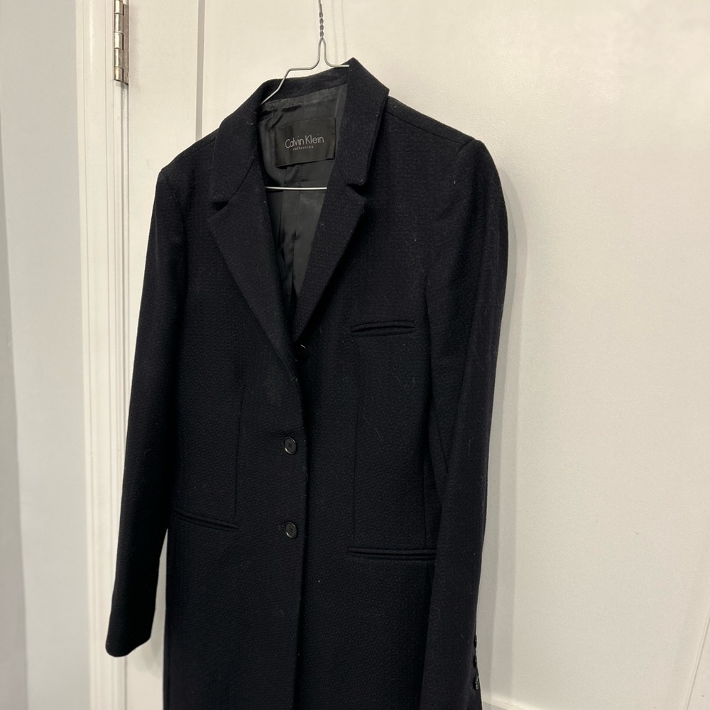 Classic Coat Calvin Klein size 8 / 44 blue
